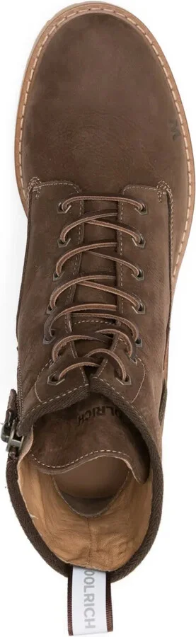 40mm Lace-Up Leather Boots - Image 4