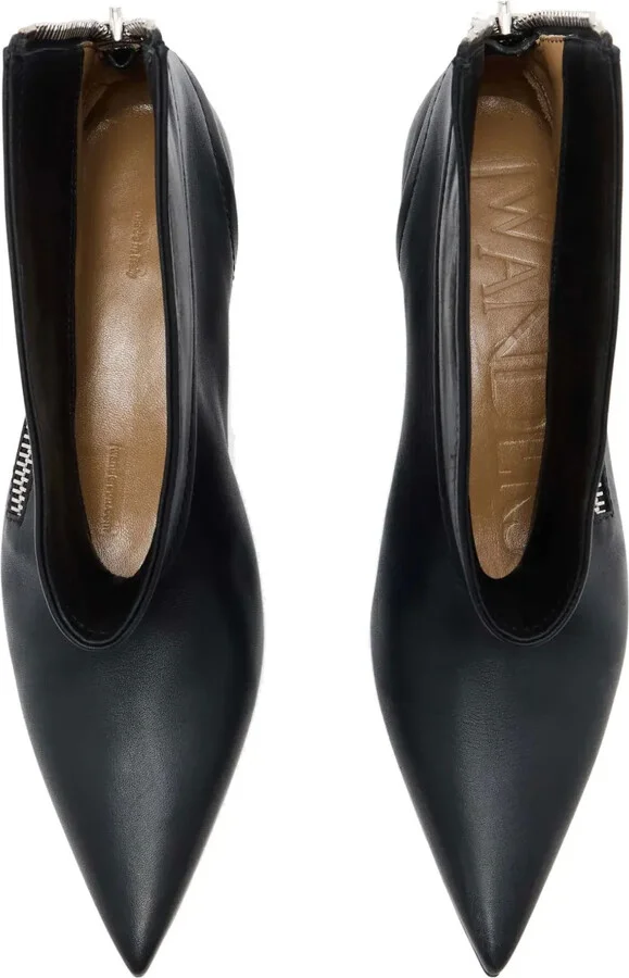 40mm Leather Ankle Boots - Image 4