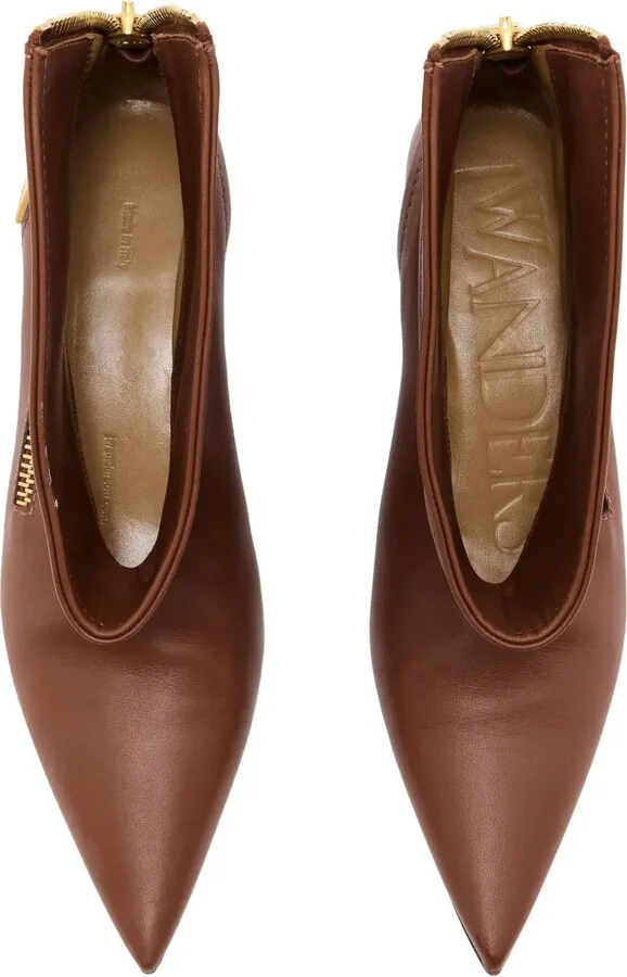 40mm Leather Ankle Boots - Image 4