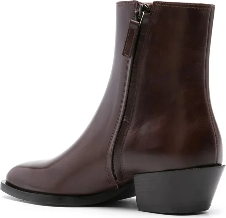 40mm Leather Boots - Image 3
