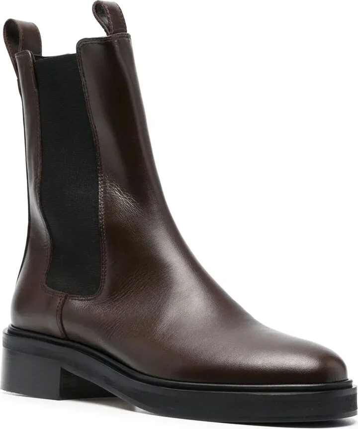 40mm Leather Boots - Image 2