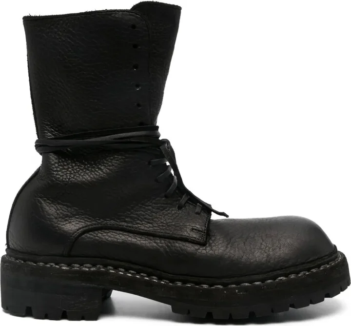40mm Leather Boots