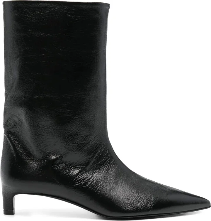 40mm Leather Boots