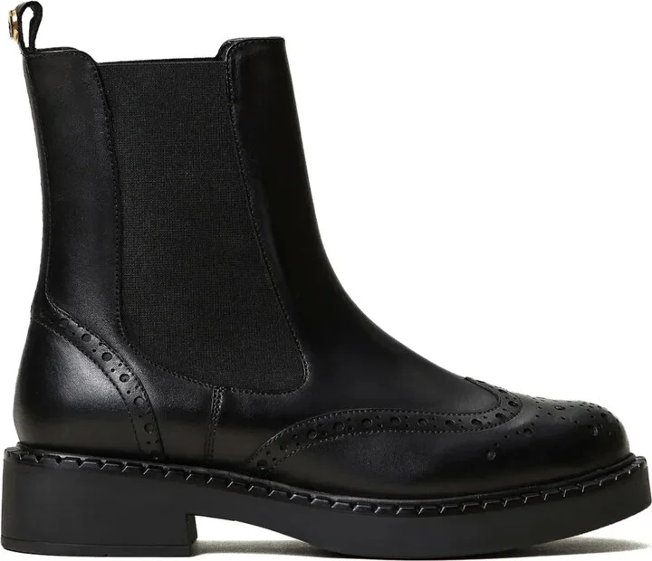 40mm leather Chelsea boots
