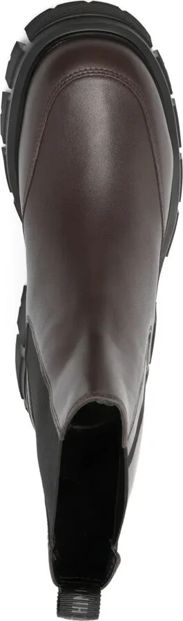 40mm Leather Chunky Boots - Image 4