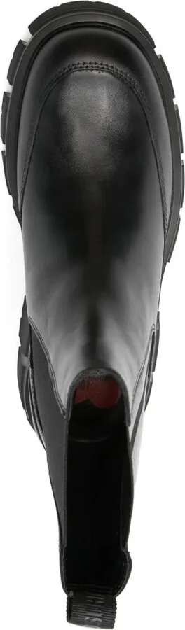 40mm Leather Chunky Boots - Image 4
