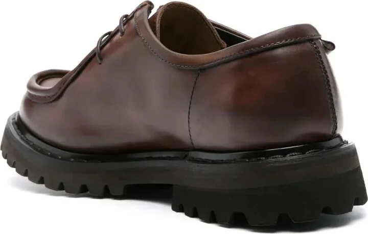 40mm Leather Derby Shoes - Image 3