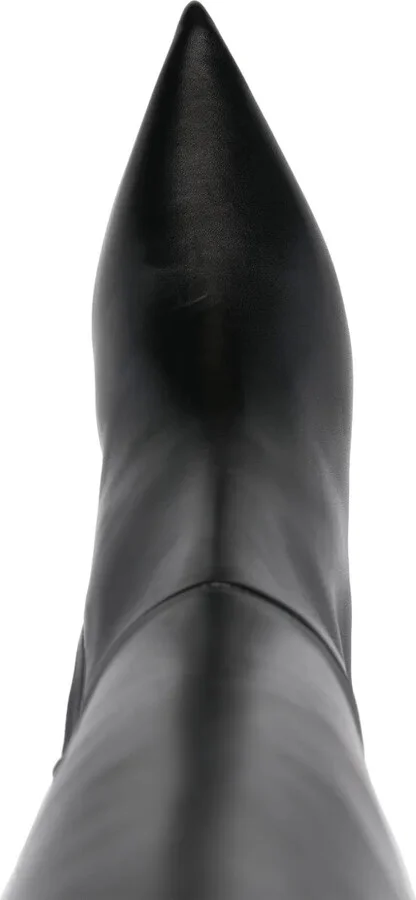 40mm Leather Knee Boots - Image 4