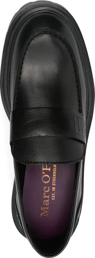 40mm Leather Loafers - Image 4
