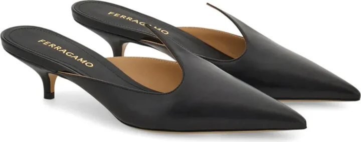 40mm Leather Mules - Image 2