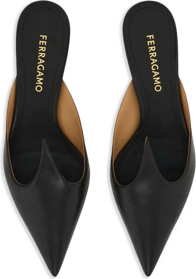40mm Leather Mules - Image 4