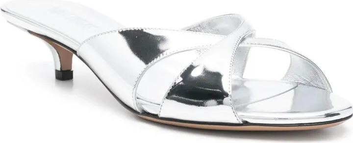40mm Leather Mules - Image 2
