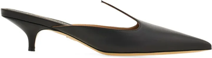 40mm Leather Mules