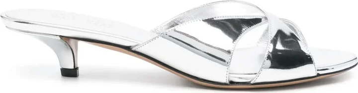 40mm Leather Mules