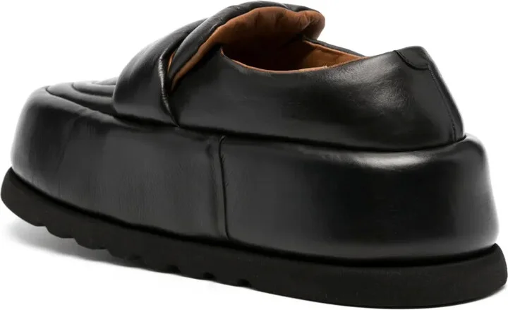 40mm Leather Platform Loafers - Image 3