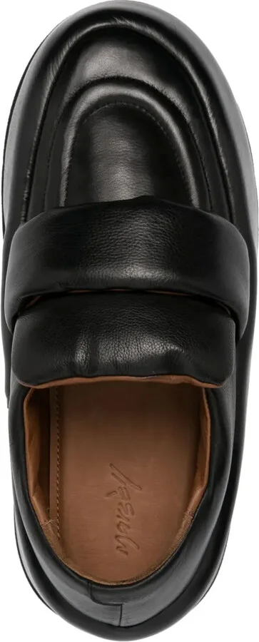 40mm Leather Platform Loafers - Image 4