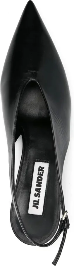 40mm Leather Pumps - Image 4