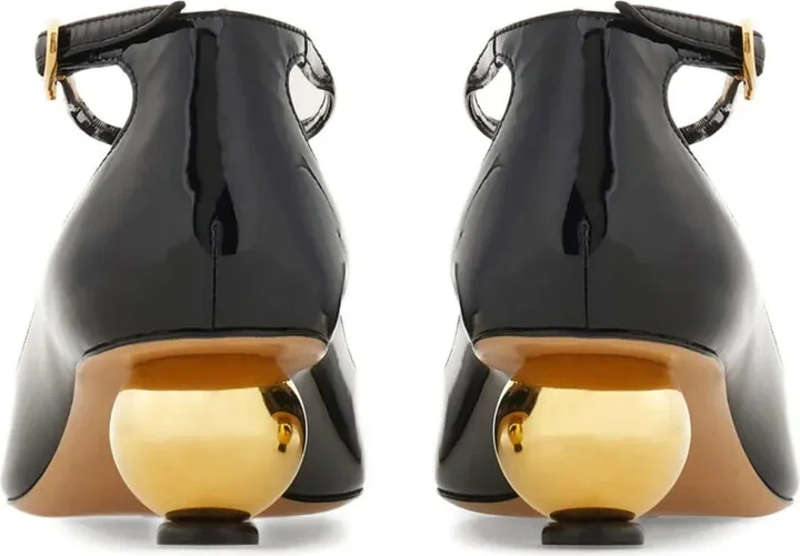 40mm Leather Pumps - Image 3
