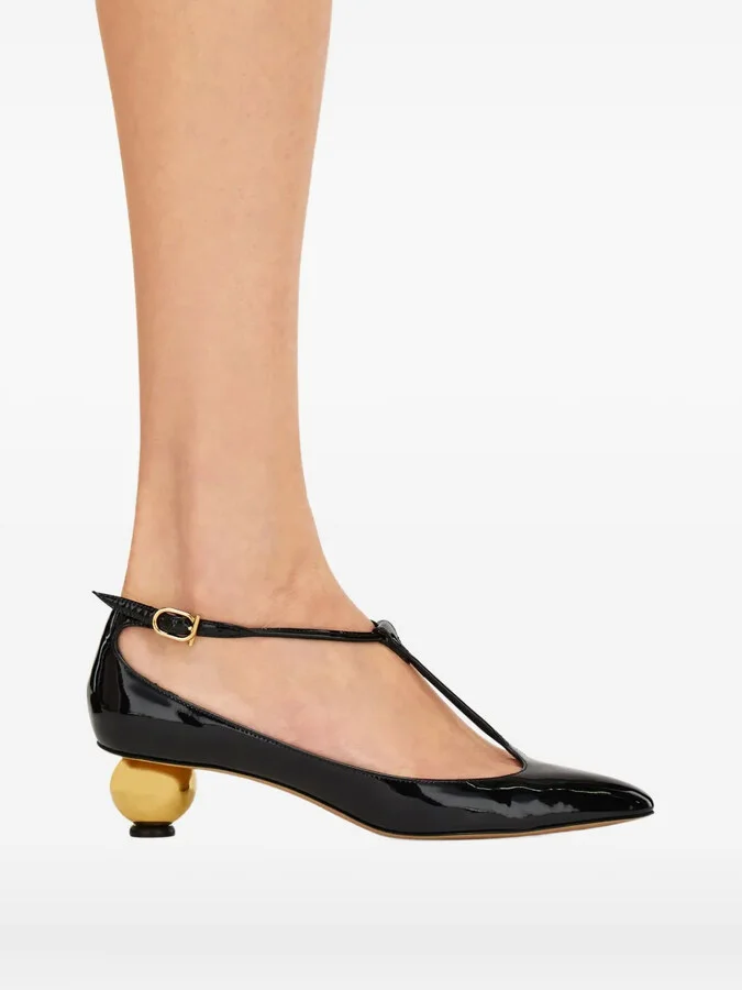 40mm Leather Pumps - Image 5