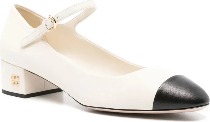 40mm Leather Pumps - Image 2
