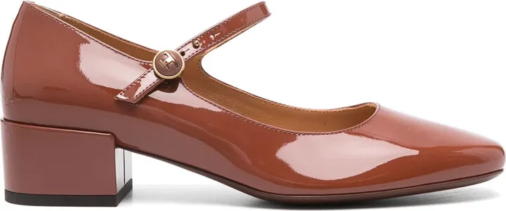 40mm Leather Pumps