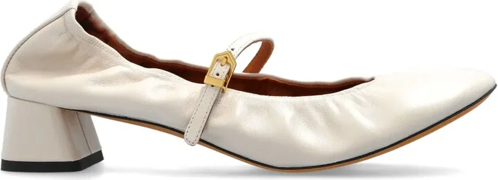 40mm Leather Pumps