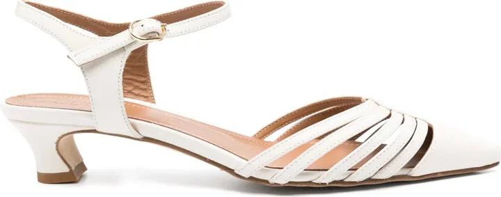 40mm Leather Pumps