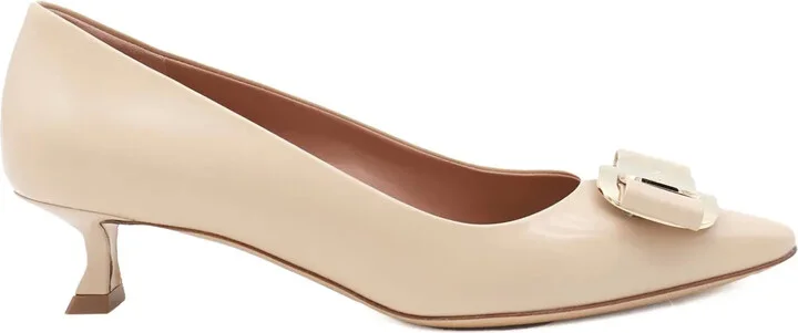 40mm Leather Pumps
