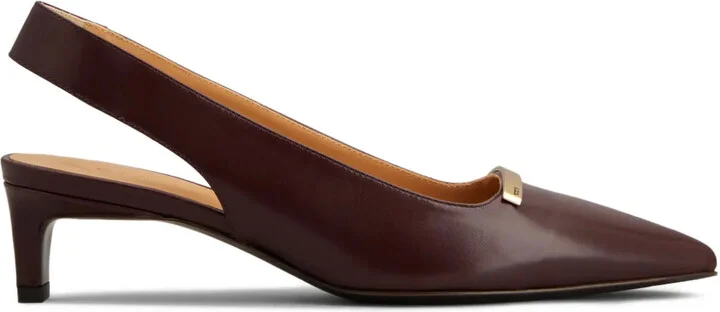 40mm Leather Pumps