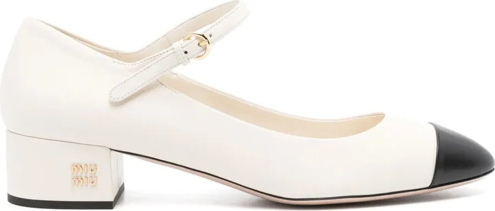 40mm Leather Pumps