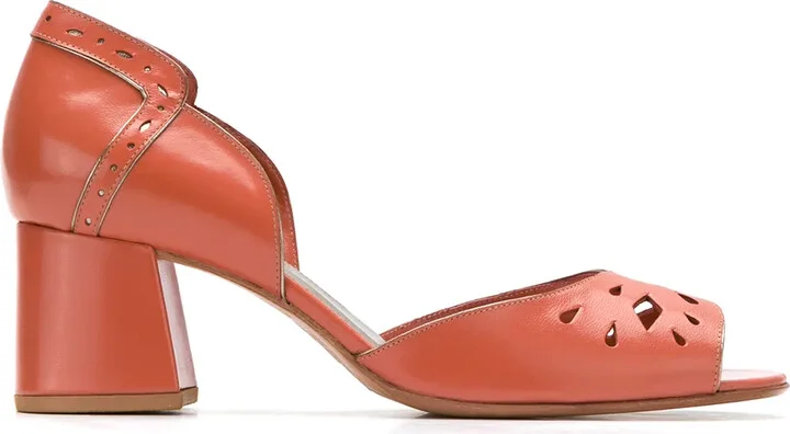 40mm Leather Pumps