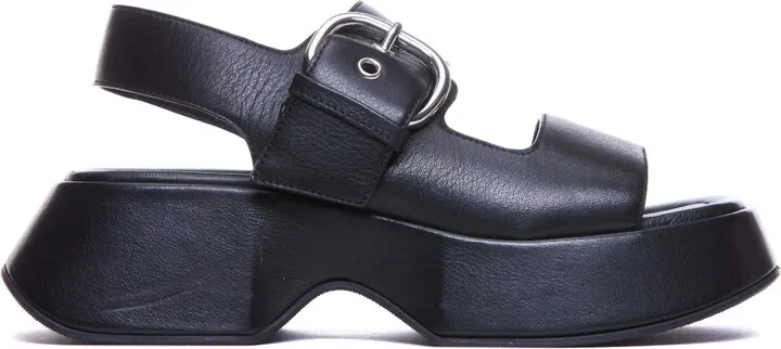 40mm Leather Sandals