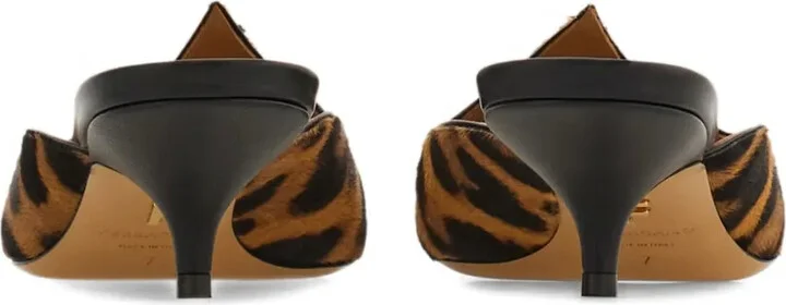 40mm Leopard-Print Mules - Image 3