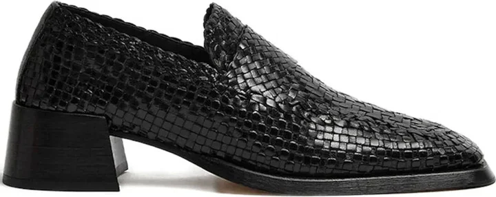 40mm Ligia woven loafers