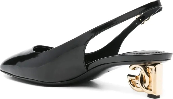 40mm Logo-Heel Pumps - Image 3