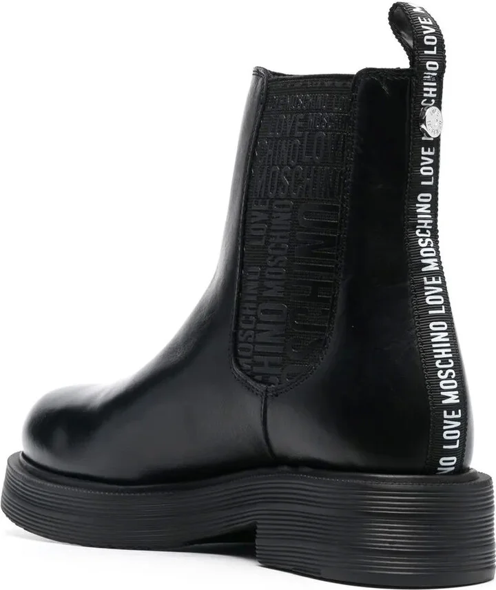 40mm logo-tape Chelsea boots - Image 3