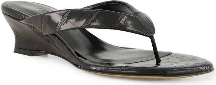40mm Micro Wedge Thong Sandals - Image 2