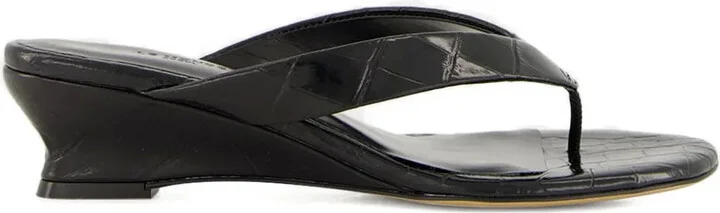40mm Micro Wedge Thong Sandals