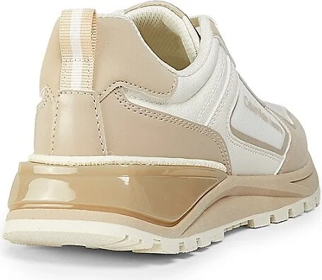 40MM Mixed-Media Lace-Up Sneakers - Image 3