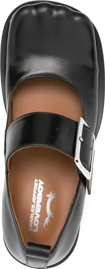 40mm Moggies buckle-fastening square-toe pumps - Image 4