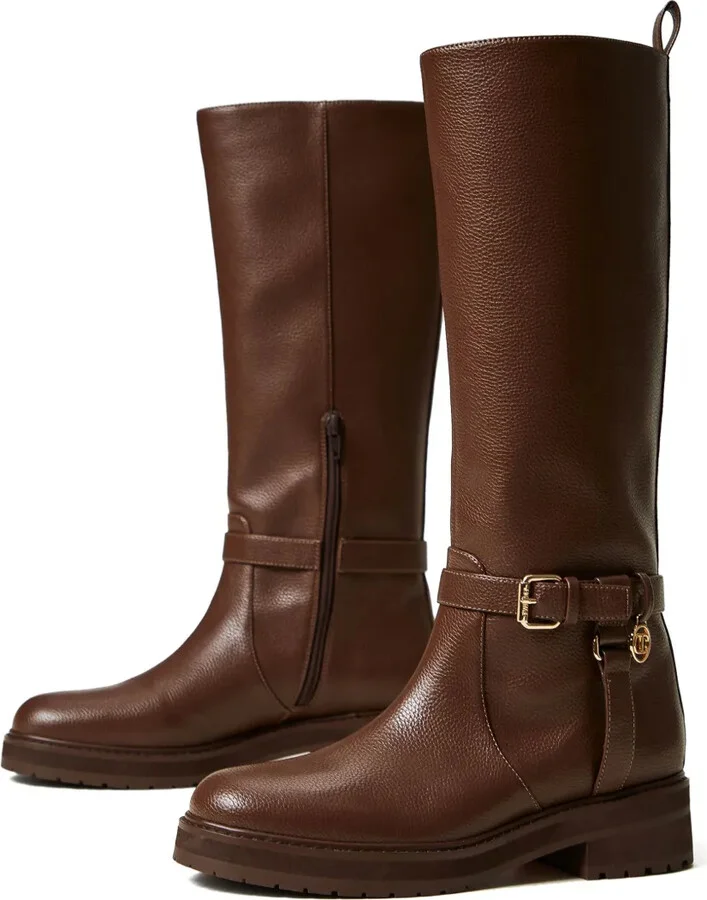 40mm Oval T leather boots - Image 3