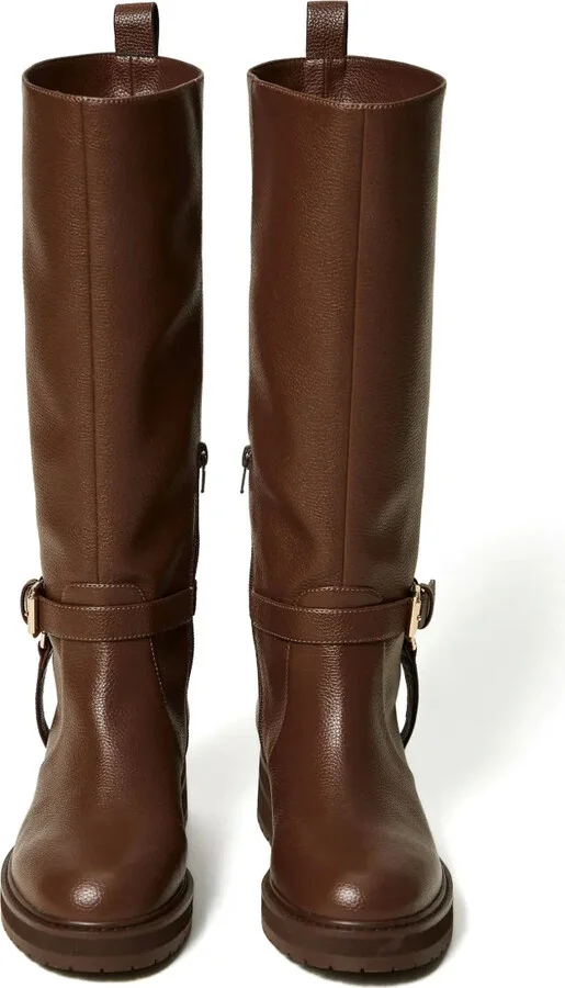 40mm Oval T leather boots - Image 4