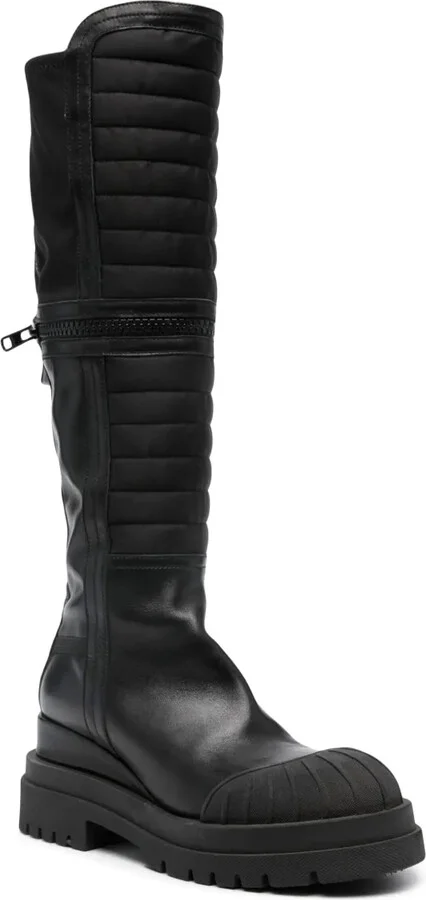 40mm Panelled Boots - Image 2