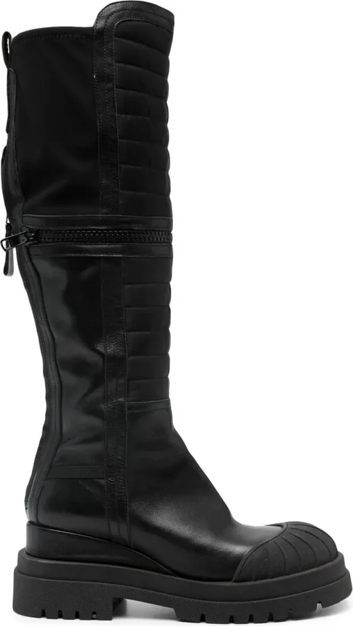 40mm Panelled Boots