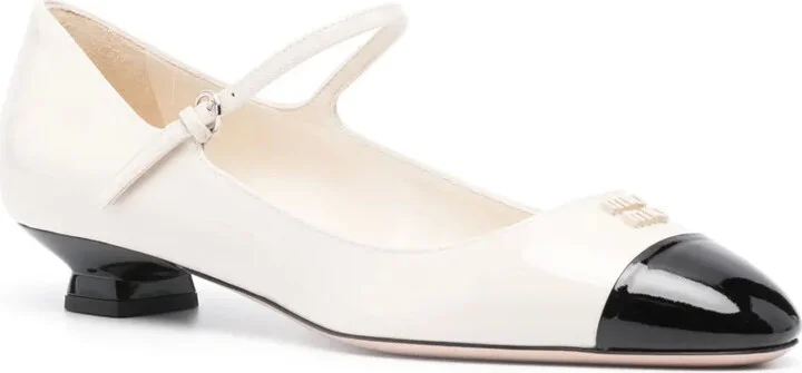 40mm Patent-Leather Ballerina Shoes - Image 2