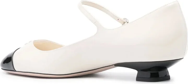 40mm Patent-Leather Ballerina Shoes - Image 3
