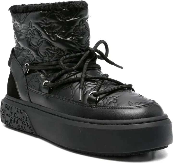 40mm Quilted Platform Boots - Image 2