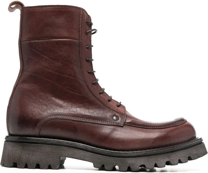 40mm Ridged Ankle Boots
