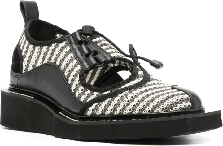 40mm Riviera striped interwoven sandals - Image 2