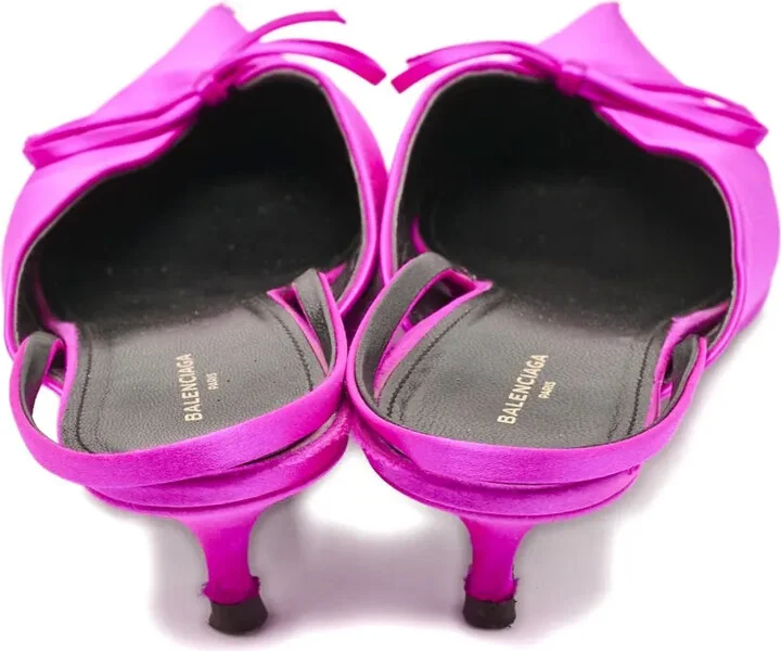 40mm Satin Mules - Image 3